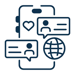 1xBet Via les réseaux sociaux